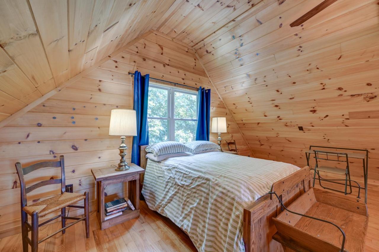Warm And Cozy Cabin With Deck On Top Of The Blue Ridge Fancy Gap Ngoại thất bức ảnh