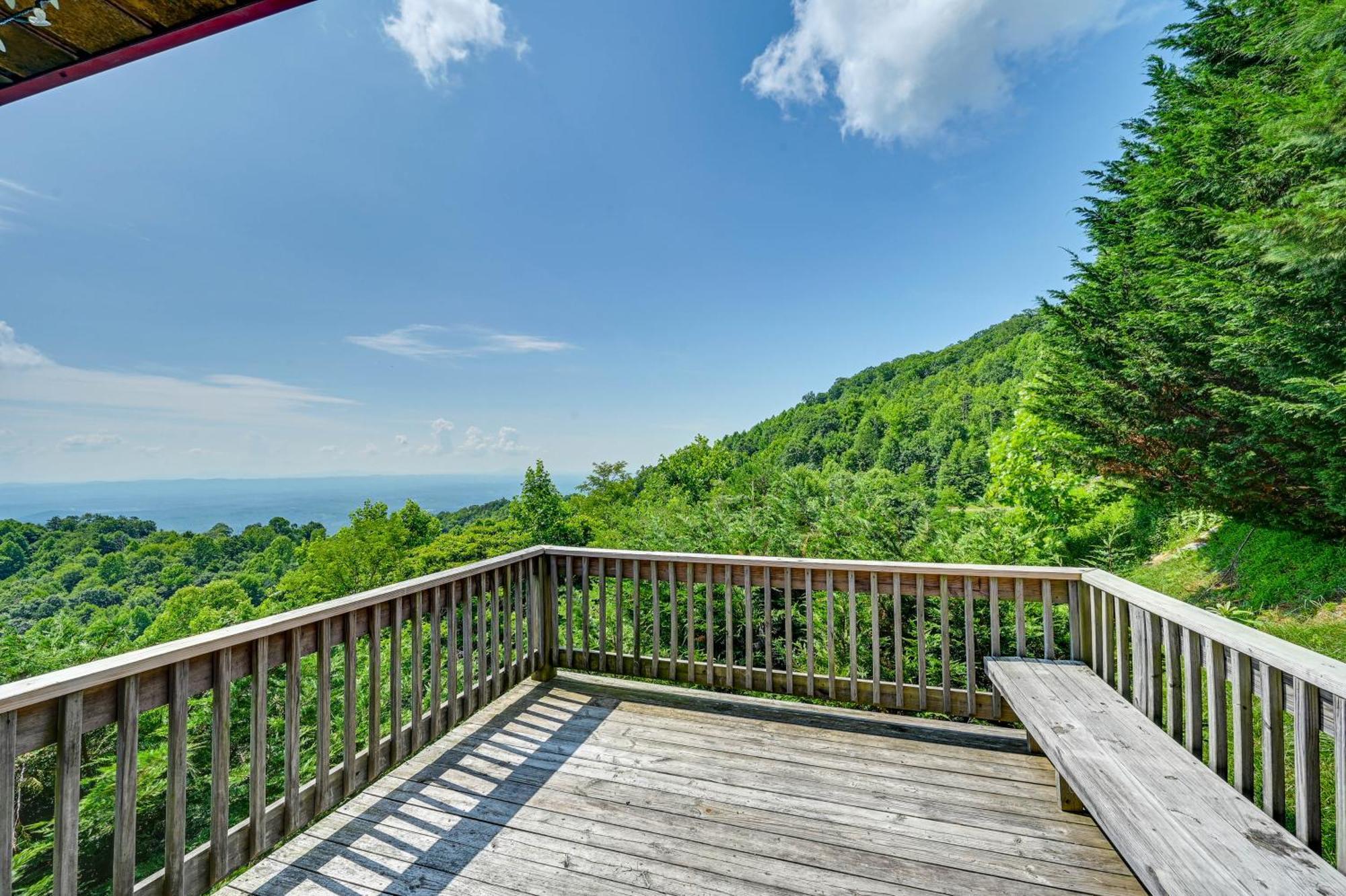 Warm And Cozy Cabin With Deck On Top Of The Blue Ridge Fancy Gap Ngoại thất bức ảnh